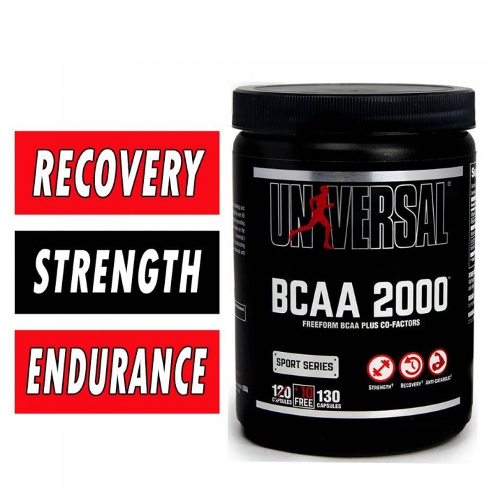 Universal Nutrition BCAA 2000 120 Caps