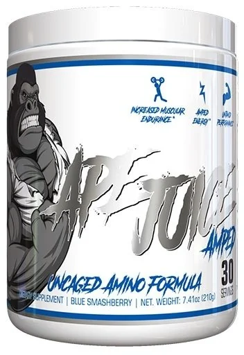 Ape Juice Amped by Untamed Labs, Blue Smash Berry, 30 Servings