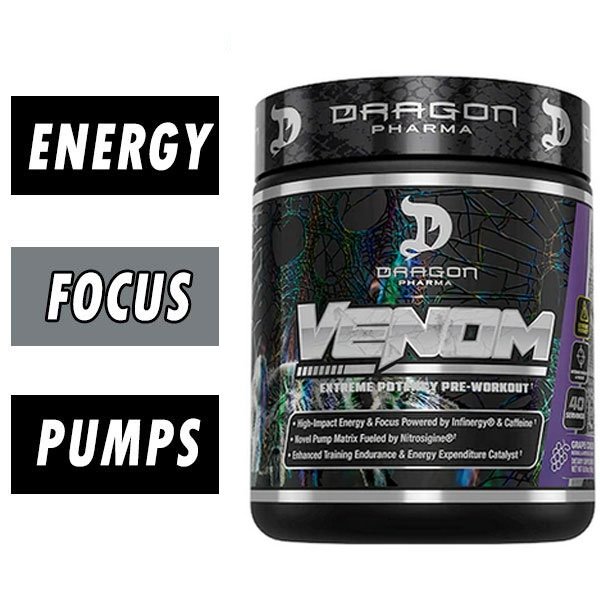 Venom Pre Workout By Dragon Pharma