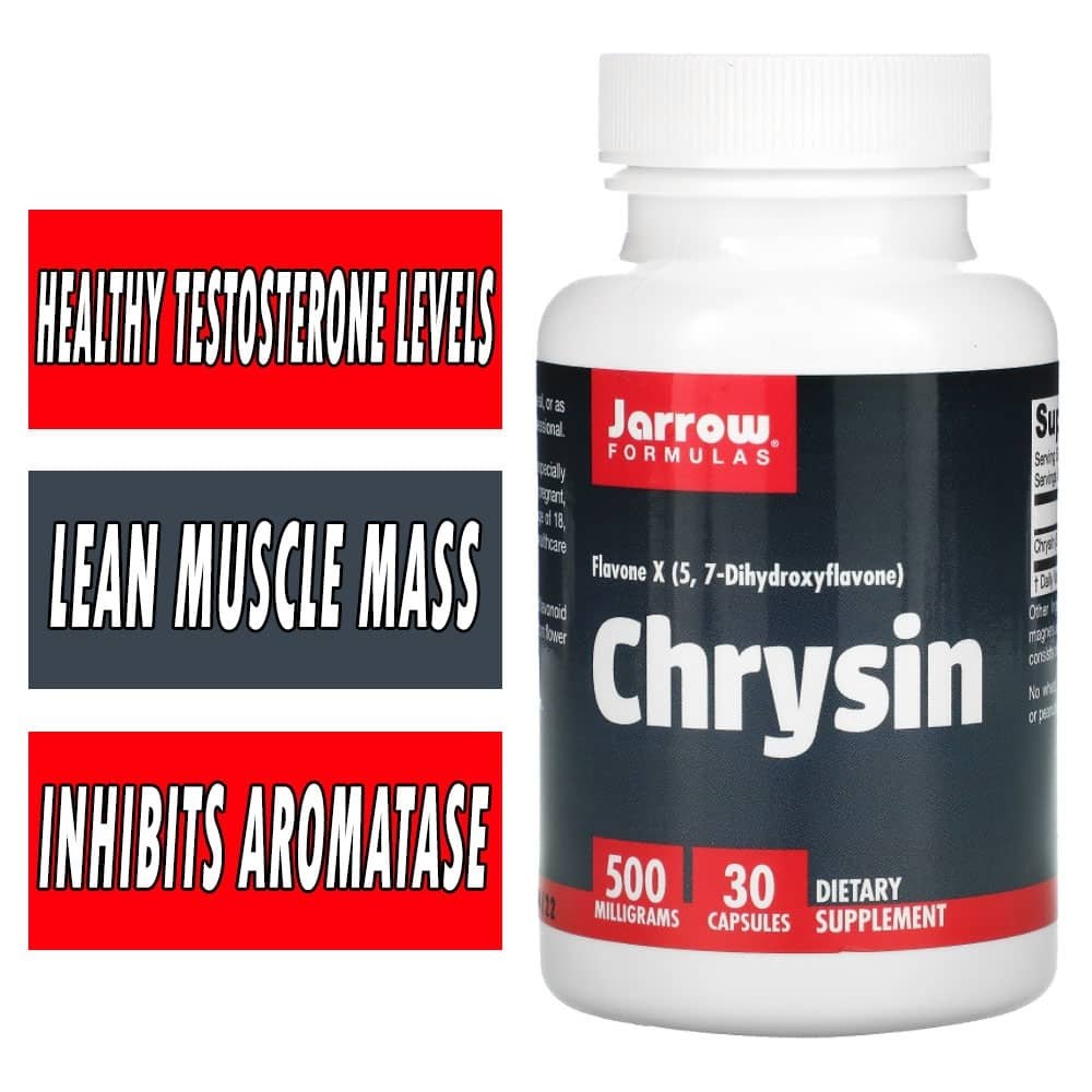 Jarrow Formulas Chrysin - 500 mg - 30 Capsules