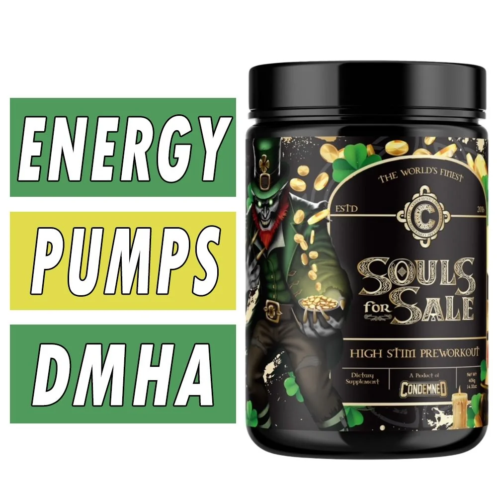 Souls 4 Sale Pre Workout - Golden Grapefruit - 20 Servings Bottle Image