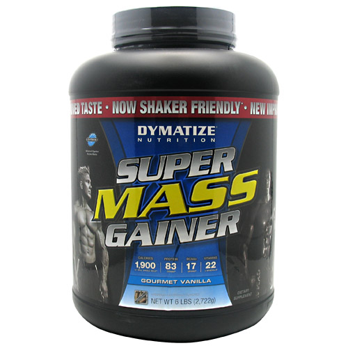 Super Mass Gainer By Dymatize Nutrition, Gourmet Vanilla 6lb