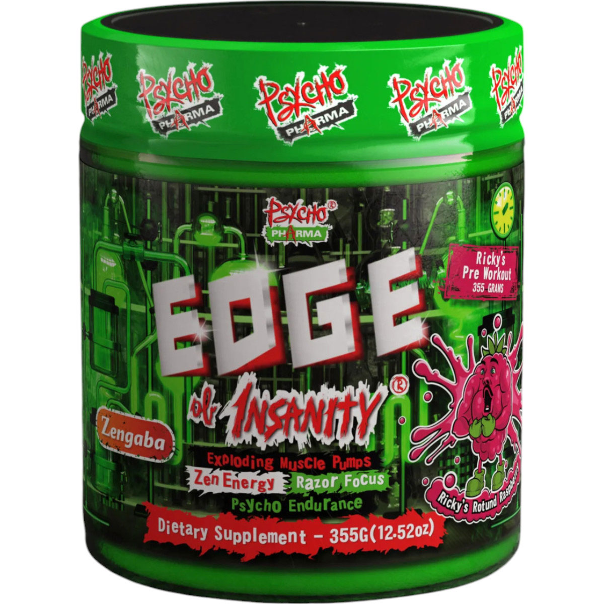 Edge of Insanity - Ricky’s Rotund Raspberry - 25 Servings