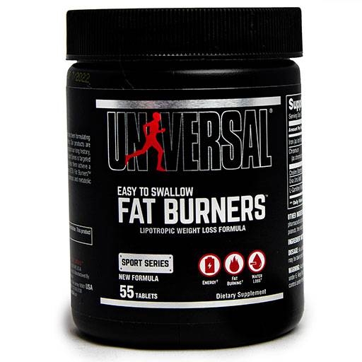 Easy To Swallow Fat Burners By Universal Nutrition, 55 Tabs