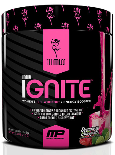 FitMiss Ignite, Strawberry Margarita, 30 Servings