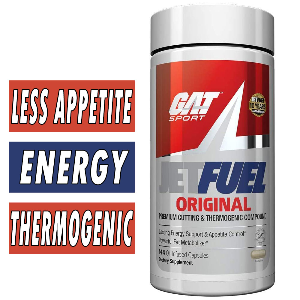 GAT Jetfuel Original - 144 Oil Infused Capsules