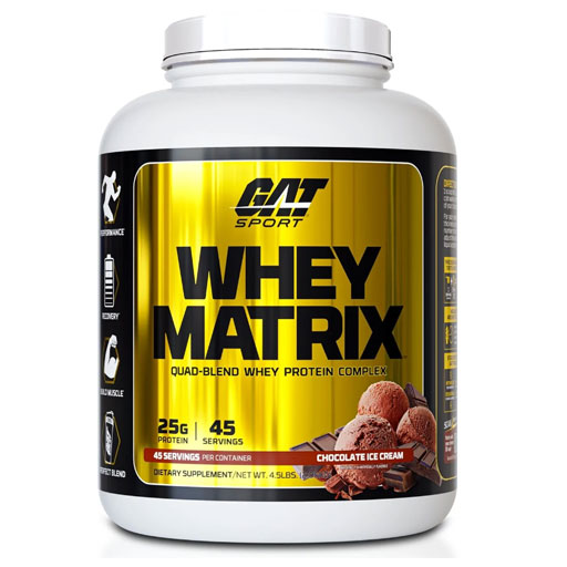 GAT Whey Matrix - Chocolate Ice Cream - 4.5LB