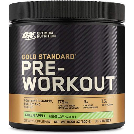 Gold Standard Pre Workout - Green Apple - 30 Servings