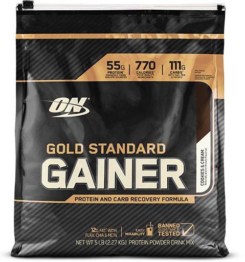 Gold Standard Gainer - Cookies and Cream - 5lb