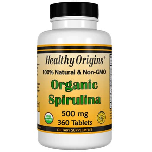 Healthy Origins Spirulina - 500 mg - 360 Tabs