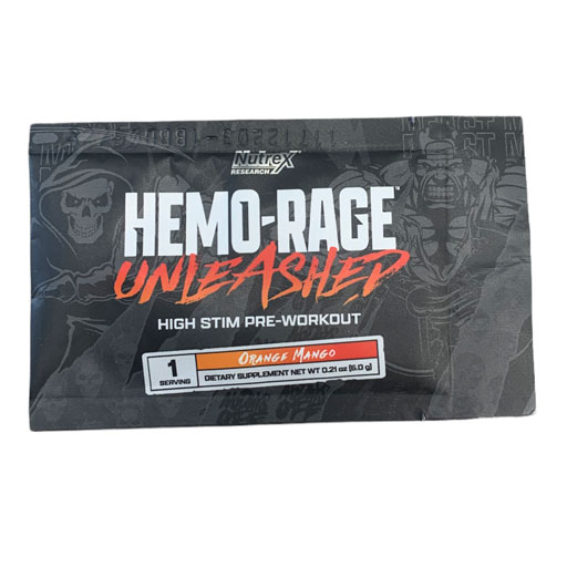 Hemo Rage Unleashed - Orange Mango - Sample