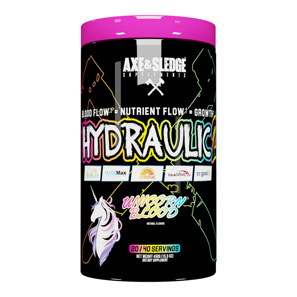 Hydraulic V2 Non-Stim Pre Workout - Unicorn Blood - 40/20 Servings