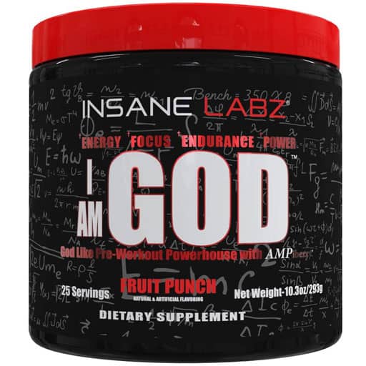 I Am God - Fruit Punch - 25 Servings