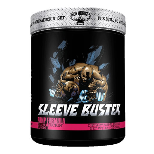 Sleeve Buster By Iron Addicts, Fruit Punch, 30 Servings