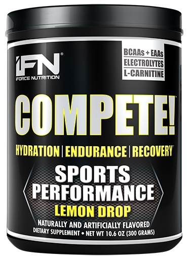 Compete By iForce Nutrition, Lemon Drop, 50 Servings