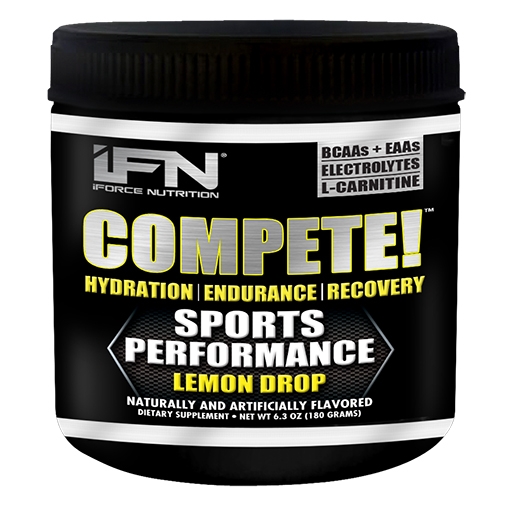 Compete By iForce Nutrition, Lemon Drop, 30 Servings