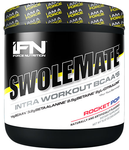 SwoleMate BCAA By iForce Nutrition, Rocket Pop, 30 Servings