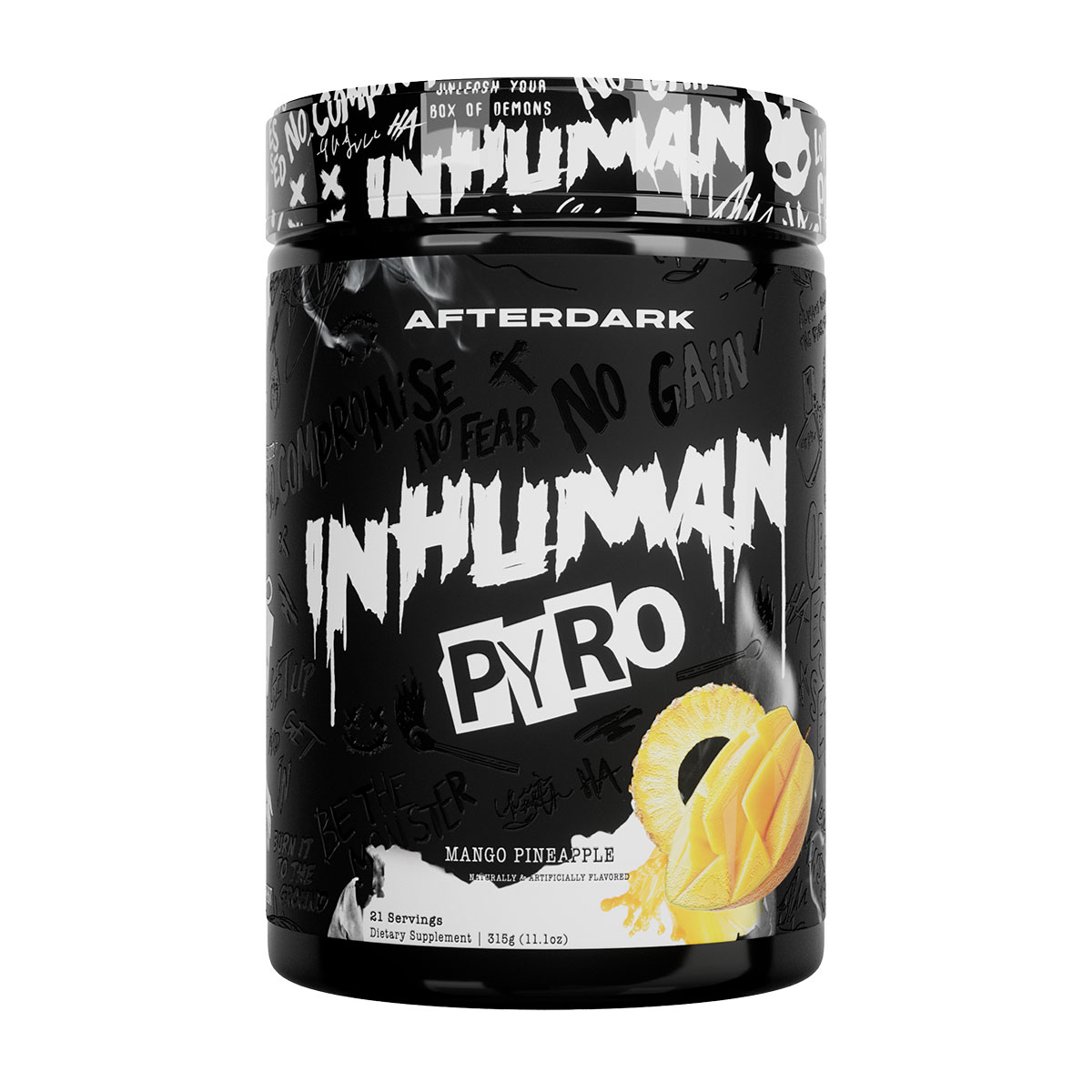 Inhuman PYRO Mango Pineapple 21 Servings