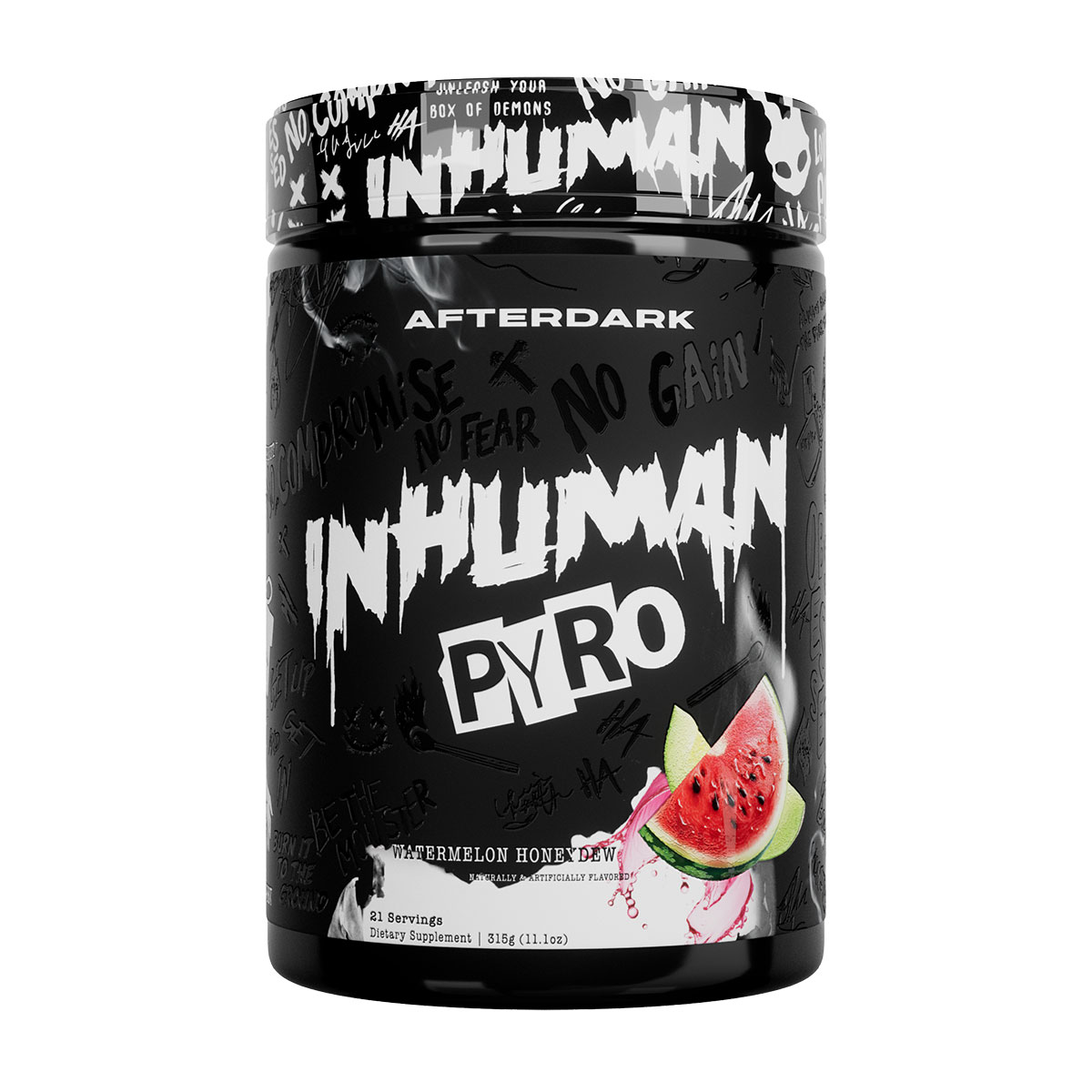 Inhuman PYRO Watermelon Honeydew 21 Servings