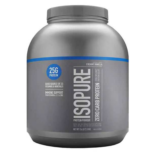 Isopure Zero Carb - Creamy Vanilla - 3.4LB