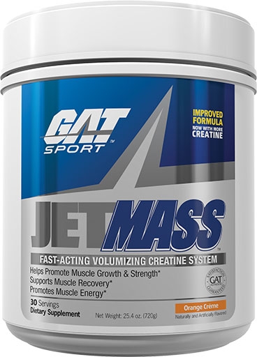 JetMass By GAT Sport, Orange Creme, 720 Grams