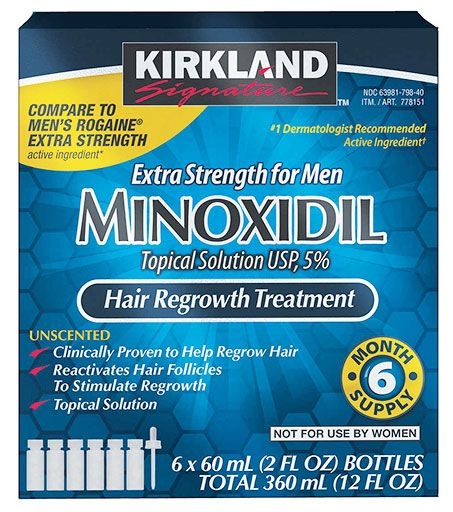 Kirkland Minoxidil - 6 Month Supply - EXPIRED: 07/24