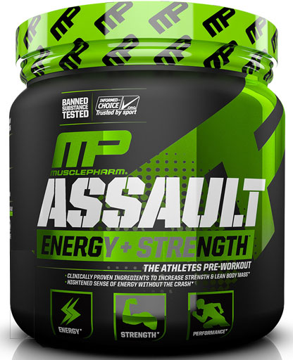 Assault Sport - Blue Raspberry - 30 Servings