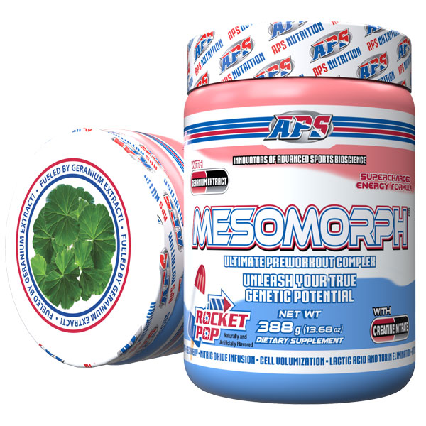 Mesomorph V4 w/DMHA - Rocket Pop - 25 Servings