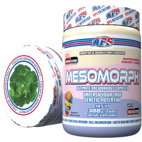 Mesomorph V4 w/DMHA - Snowcone - 25 Servings