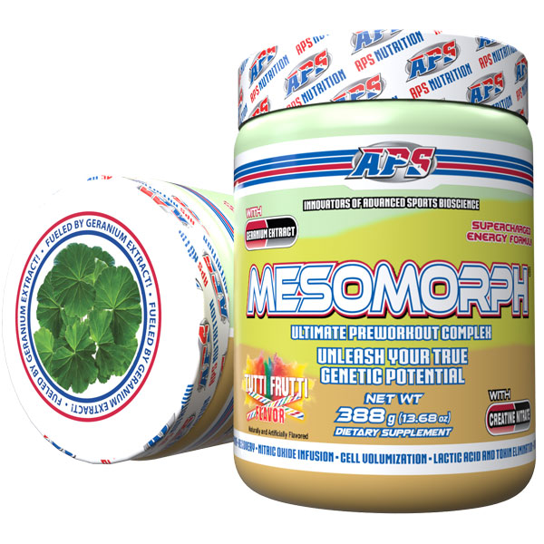 Mesomorph V4 w/DMHA - Tutti Frutti - 25 Servings