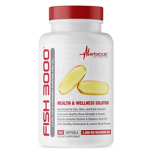 Fish 3000 - 90 Softgels - Metabolic Nutrition 