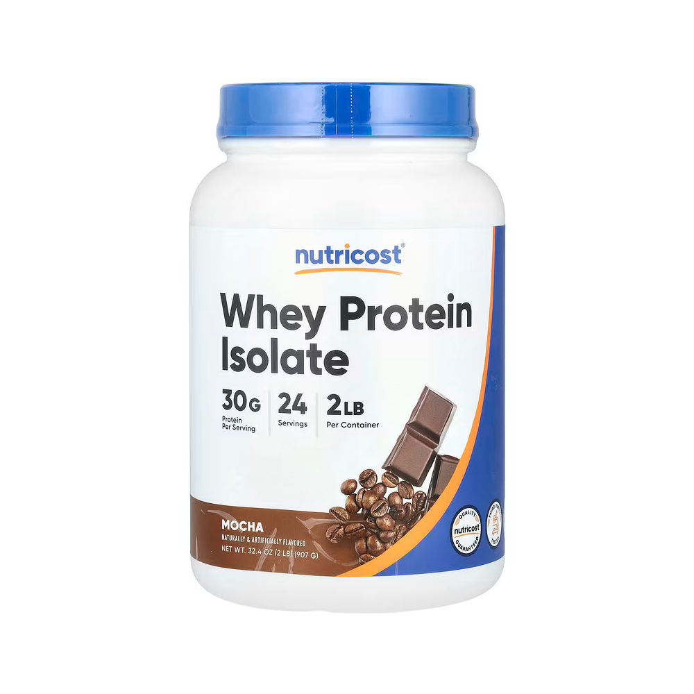 Nutricost Whey Protein Isolate - Mocha - 2lb