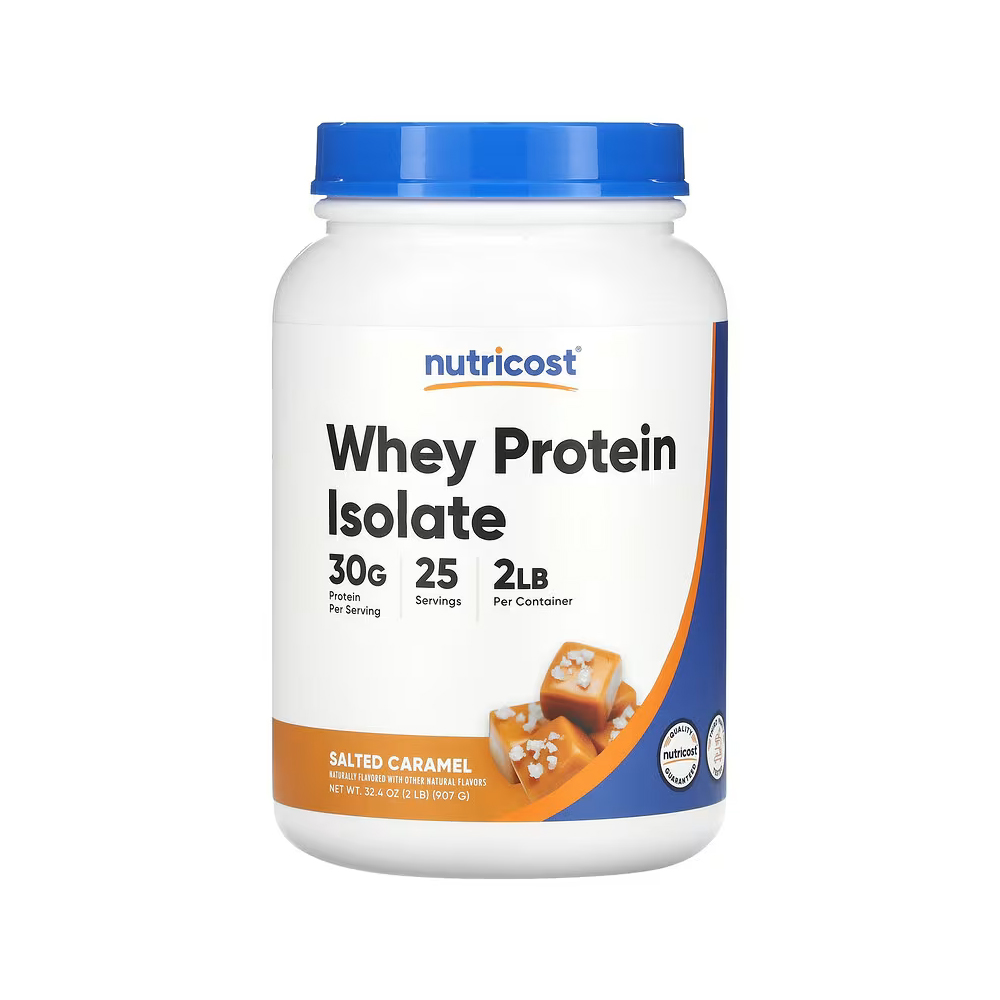 Nutricost Whey Protein Isolate - Salted Caramel - 2lb