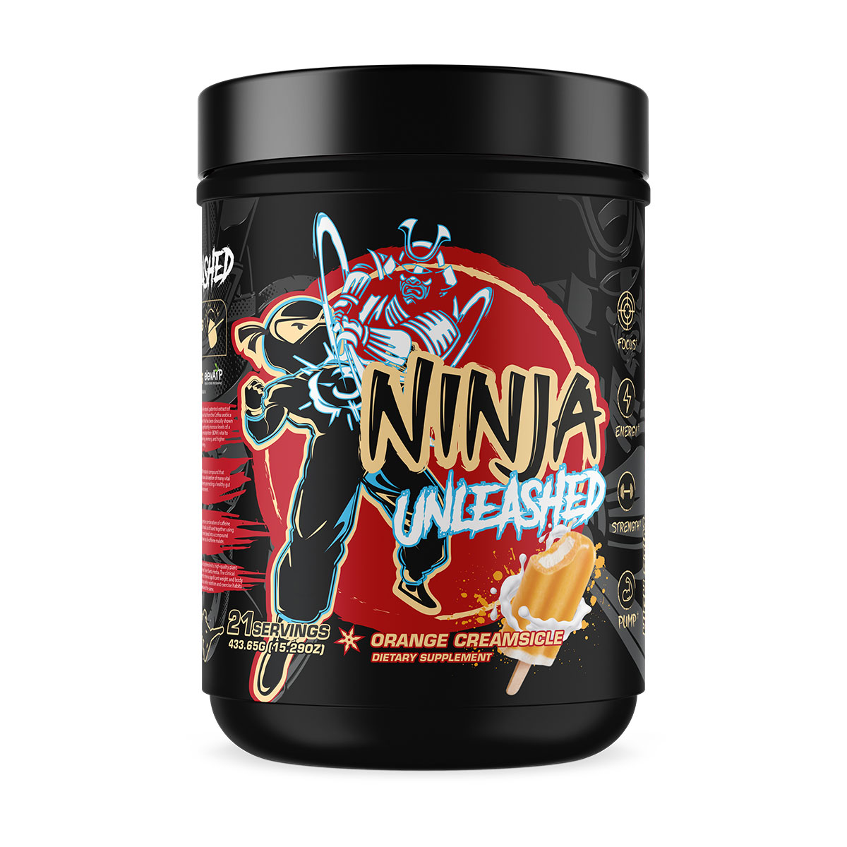 Ninja Unleashed Orange Creamscicle 21 Servings