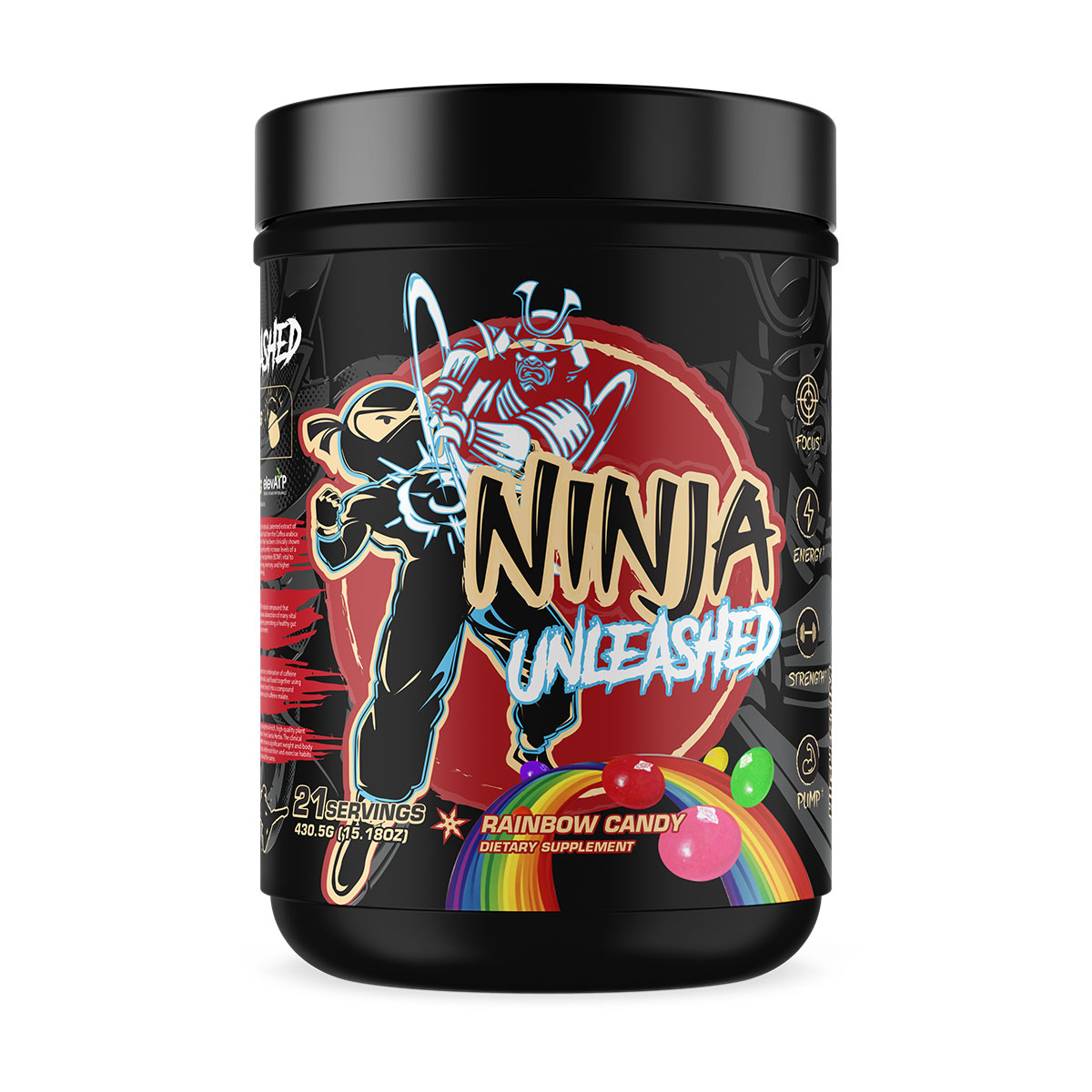 Ninja Unleashed Rainbow Candy 21 Servings