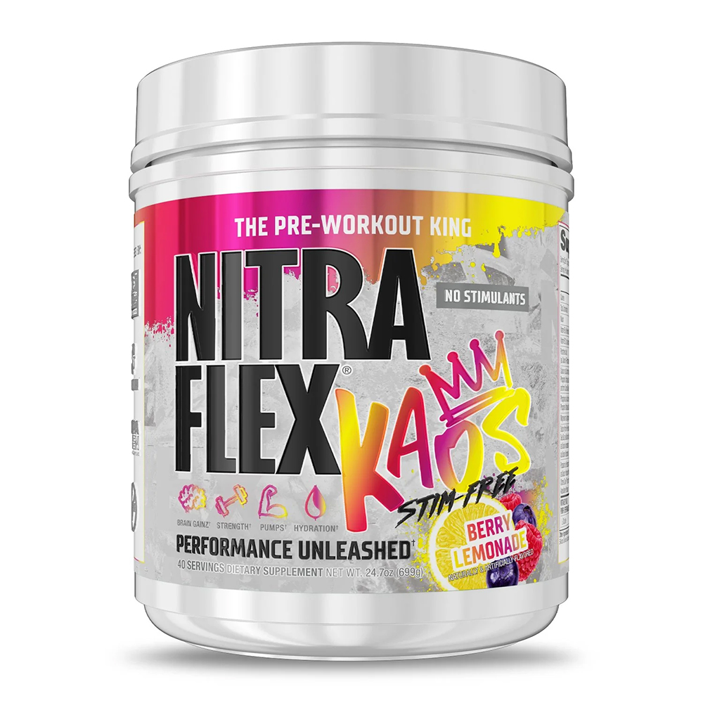 Nitraflex KAOS Stim Free - Berry Lemonade - 40/20 Servings