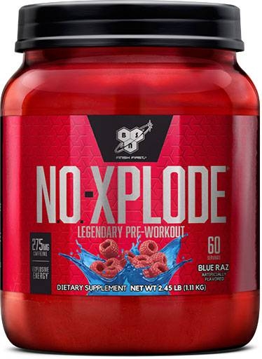 NO Xplode - Blue Raz - 60 Servings