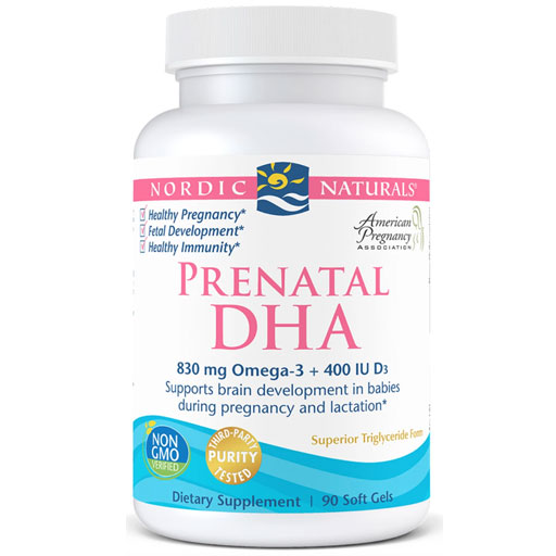 Nordic Naturals PreNatal DHA - 90 Softgels