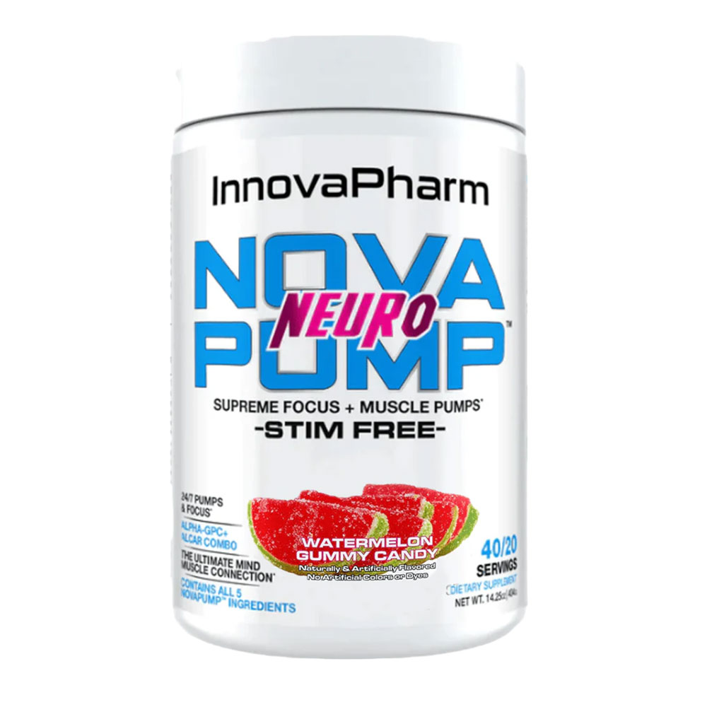 Novapump Neuro - Watermelon Gummy Candy - 40/20 Servings