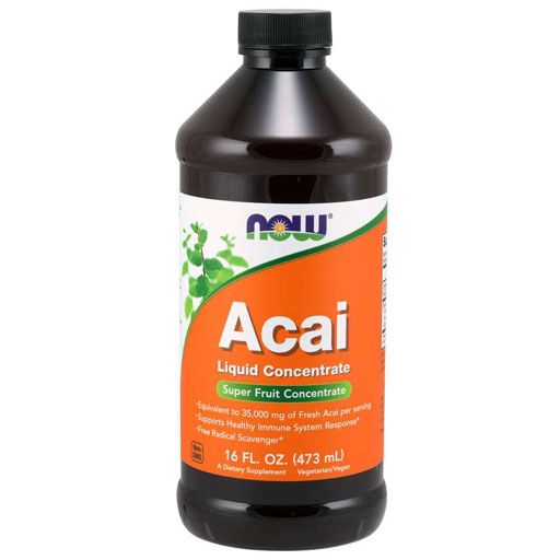 NOW Acai Liquid Concentrate - 16 fl. oz.