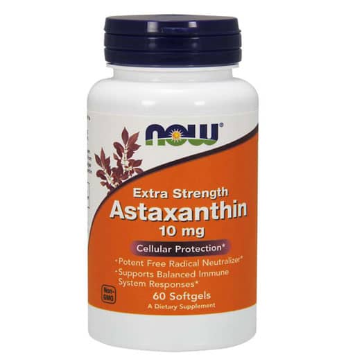 NOW Astaxanthin - 10 MG - 60 Softgels