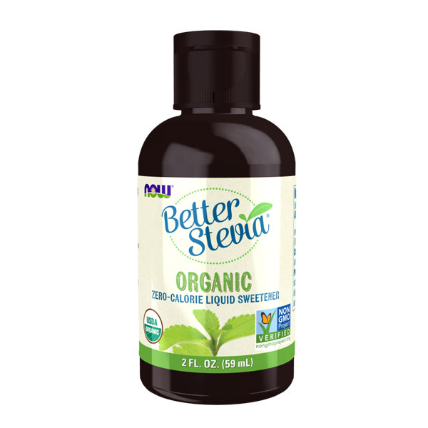 NOW BetterStevia Liquid - Organic - 2 fl oz