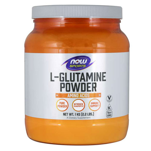 NOW L-Glutamine Powder, 1 kg (35.3 oz),