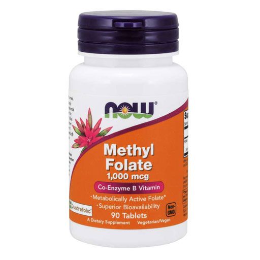 NOW MethylFolate - 1000 mcg - 90 Tablets