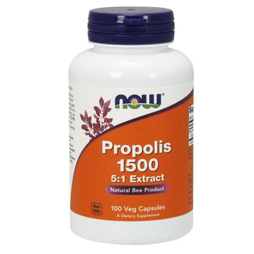 NOW Propolis 1500 - 100 Veg Caps