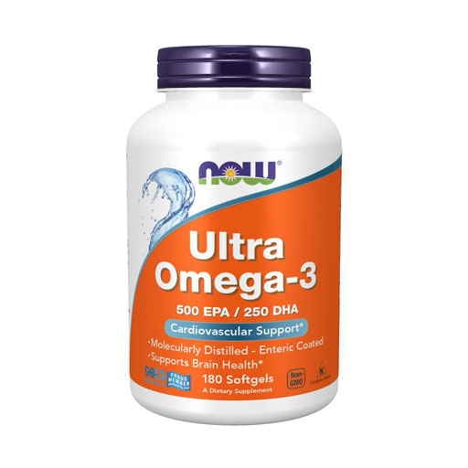 NOW Ultra Omega-3 -180 Softgels