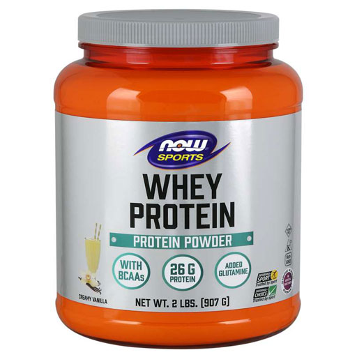 NOW Whey Protein - Creamy Vanilla - 2lb