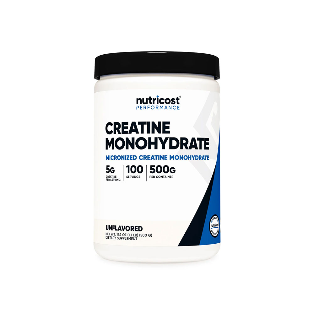 Nutricost Creatine Monohydrate Powder - Unflavored  - 454 Grams