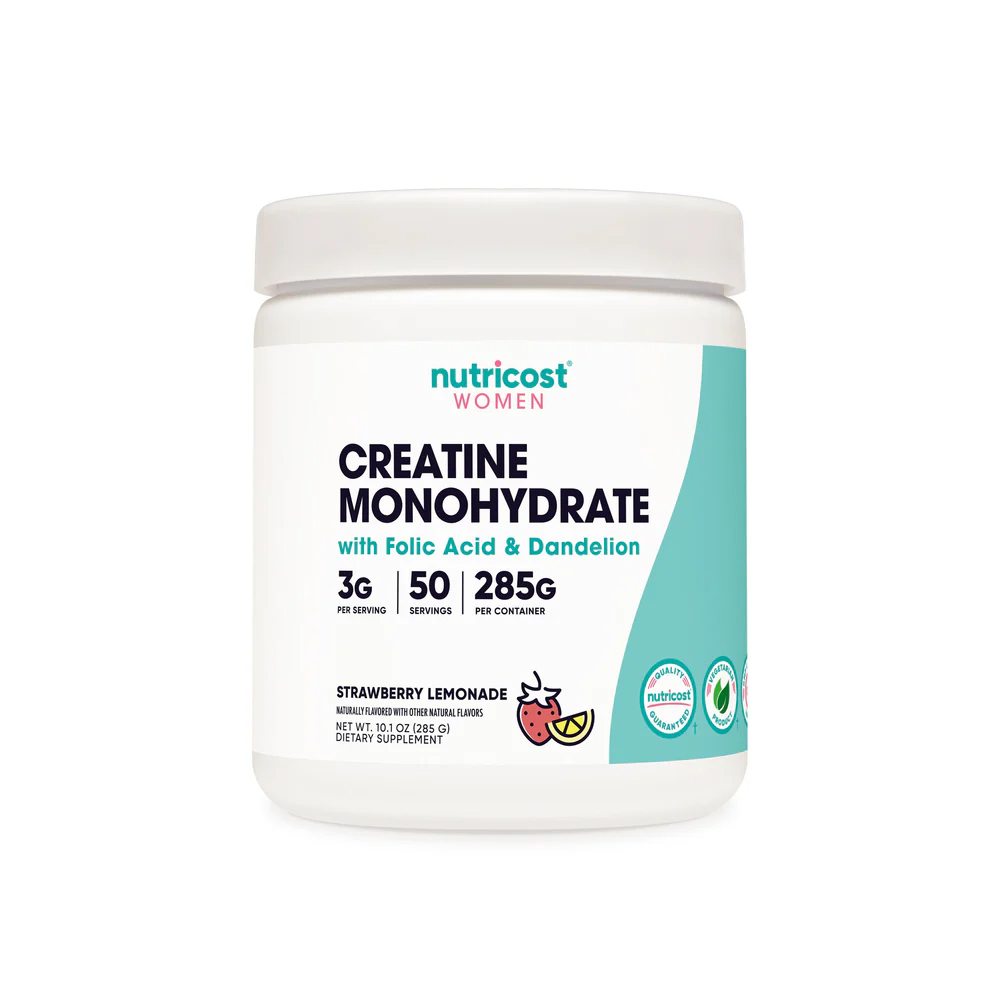 Nutricost Creatine for Women - Strawberry Lemonade - 50 Servings