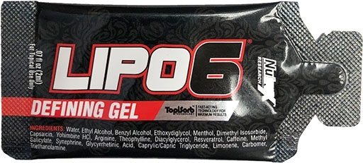 Lipo 6 Defining Gel By Nutrex, Sample Packet